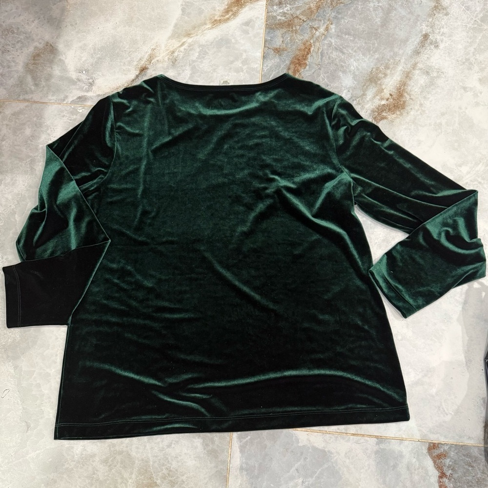 Bechamel Black and White Embellished Long Sleeve Blouse - Picture 4 of 5